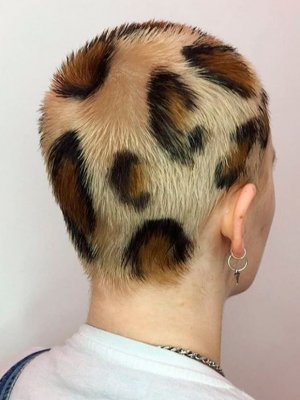 ¿Lo usarías? El pelo estampado de leopardo es la nueva tendencia