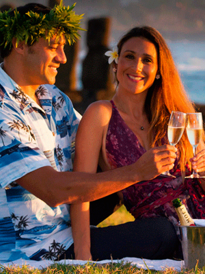 Fran Ayala y Hotuiti inauguran hotel en Isla de Pascua