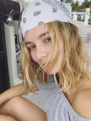 Kika Silva recordó a su cerdita desde sus vacaciones en Las Bahamas