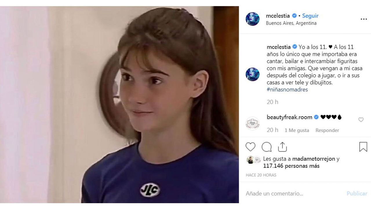 Fotos] ¿Por qué las actrices argentinas están compartiendo fotos de cuando  eran niñas? - m360.cl