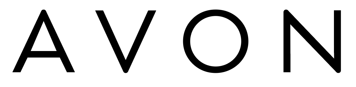 Logo Avon blanco
