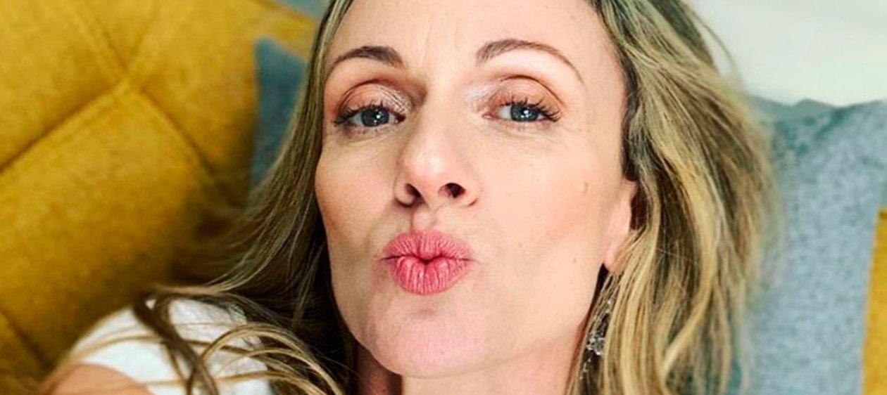 Katyna Huberman replicó antigua foto con Leo Caprile y 'Charola' Pizarro