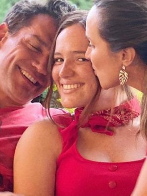 Así celebraron Cristián de la Fuente y Angélica Castro su aniversario