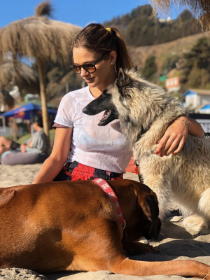 Mayte Rodríguez se va con maletas y perros a México