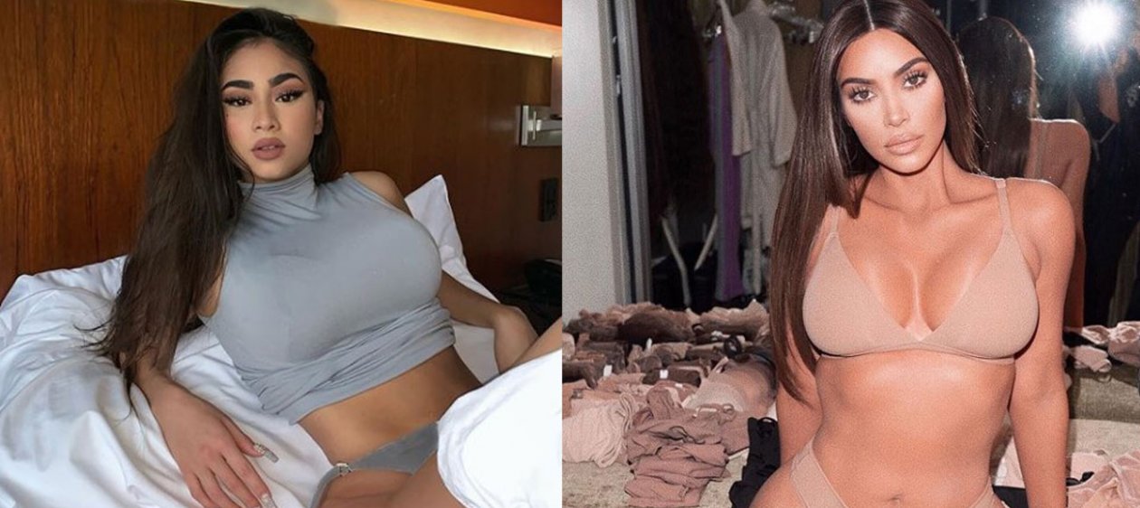 ¡Paloma Mami es toda una celebridad! Kim Kardashian le copió la pose en foto de playa