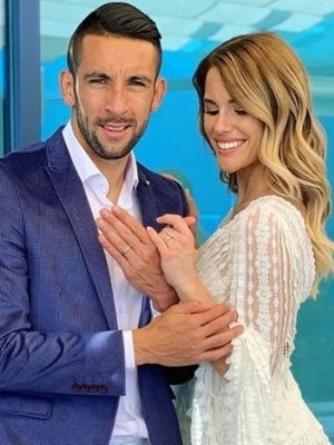 El romántico mensaje de Gala Caldirola a Mauricio Isla en su primer aniversario de matrimonio