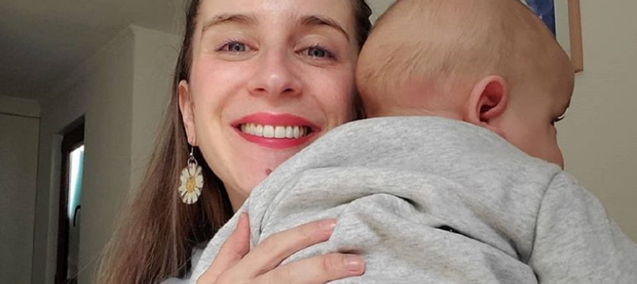 Alison Mandel explicó por qué no muestra el rostro de su pequeño hijo