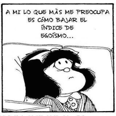 Fotos] ¡Gracias Quino! Las sabias frases de Mafalda 