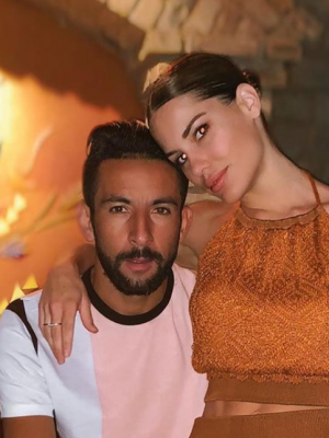 Gala Caldirola y Mauricio Isla disfrutan del calor en Brasil tras superar el Covid- 19