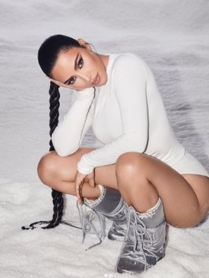 ¡Tal cual! Kim Kardashian compartió la foto que mejor refleja el 2020