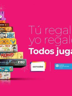 Asmodee Chile y Aldeas Infantiles SOS Chile se unen en campaña de Navidad