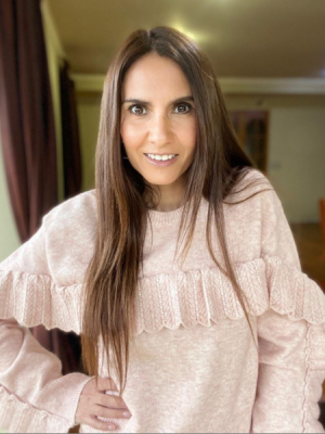 Así lucía Yazmín Vásquez cuando se graduó de cuarto medio