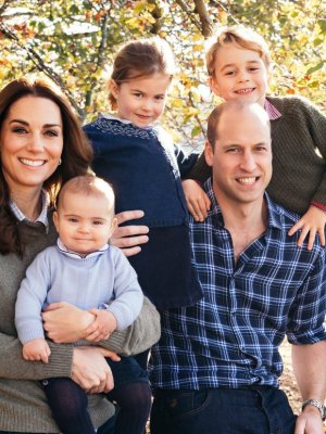 William y Kate revelaron su postal familiar navideña y evidenciaron lo grandes que están sus hijos