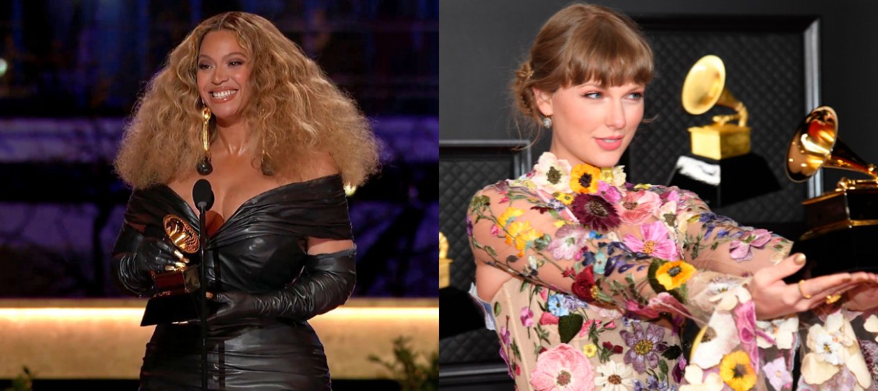 Beyoncé y Taylor Swift hicieron historia en la nueva edición de los premios Grammy