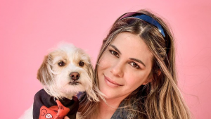 El emotivo reencuentro de Laura Prieto con su perro tras horas de tensión