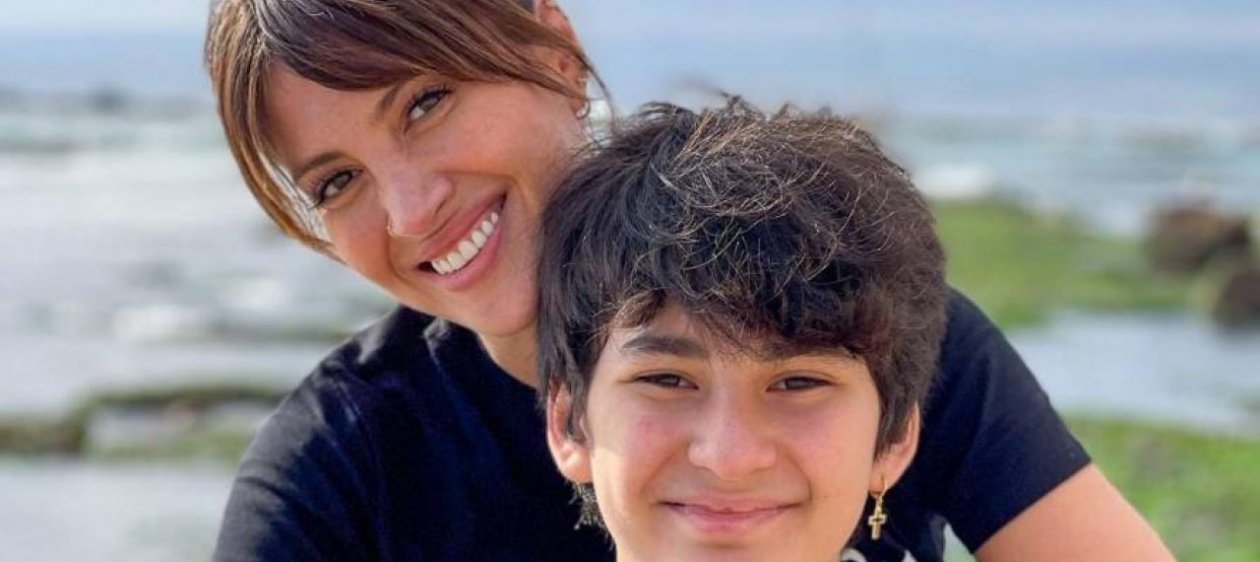 Karen Bejarano disfruta de especiales vacaciones junto a su hijo Guillermo