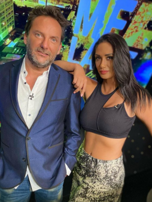 Pamela Díaz y JP Cretton visitaron a ex huevo para darle apoyo