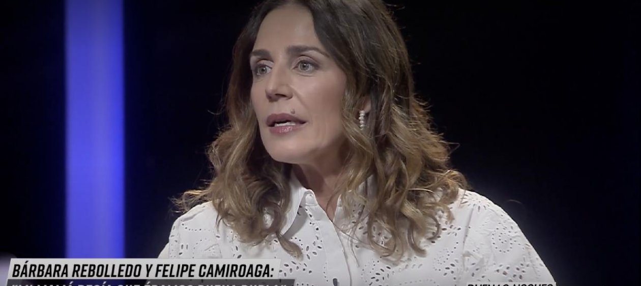 Bárbara Rebolledo contó más detalles de su relación con Felipe Camiroaga
