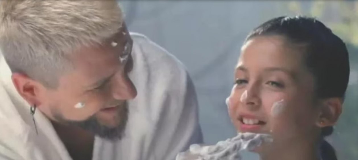 Hija de JP Cretton debutó en la publicidad con su papá