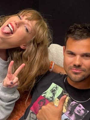 ¡El reencuentro! Taylor Swift y su ex Taylor Lautner estuvieron juntos en el escenario