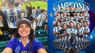 Famosos argentinos celebraron el triunfo en Copa América 2024