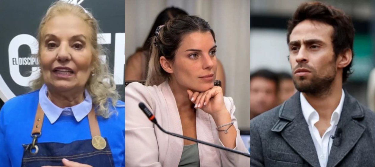 Juicio: Maite Orsini llegó a tribunales flanqueada por Jorge Valdivia y su suegra