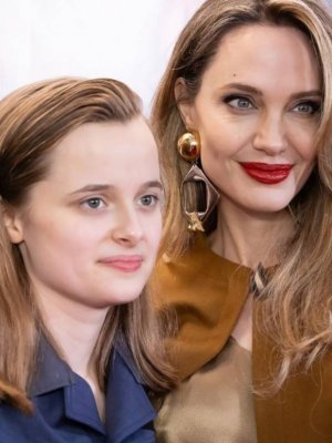 La hija de Angelina Jolie y Brad Pitt empezó su carrera artística