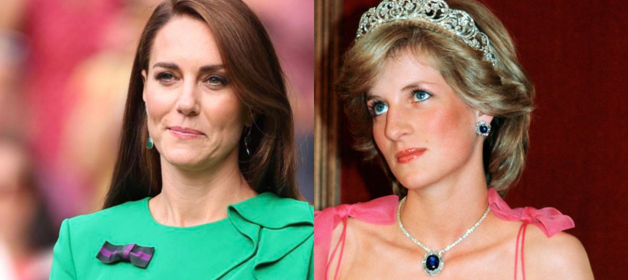 La regla real que rompía la princesa Diana y que Kate Middleton respeta