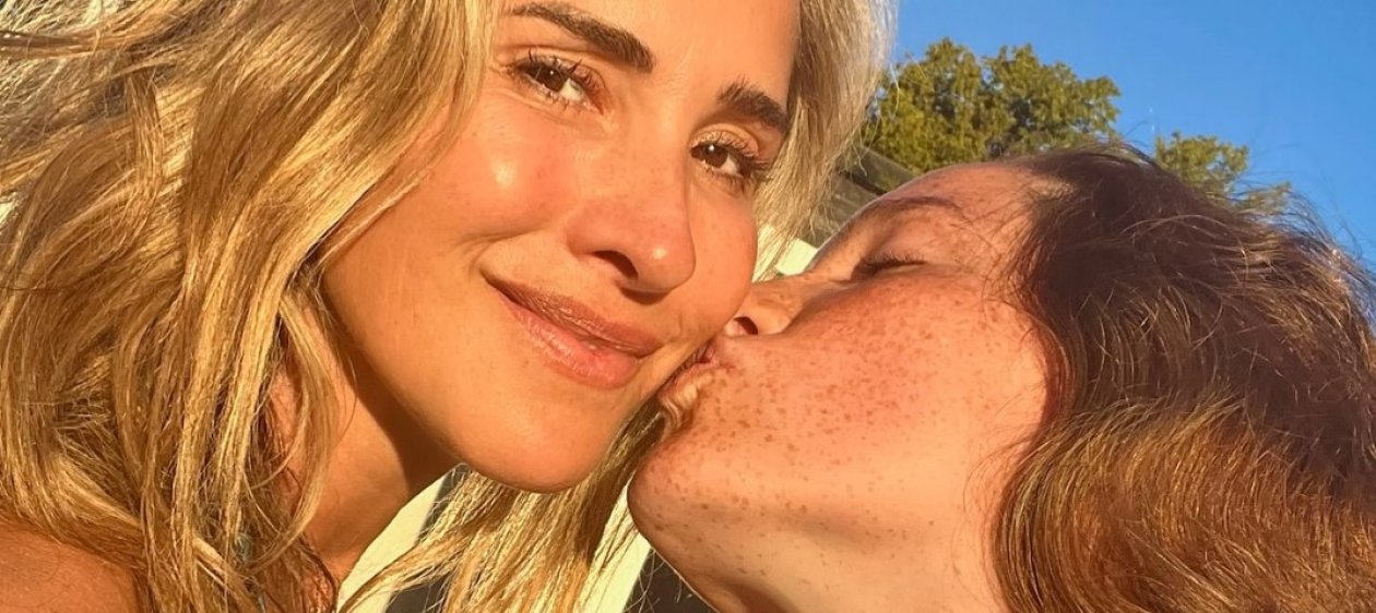 Angélica Castro y el lindo mensaje a su hija luego que la joven confirmara su romance