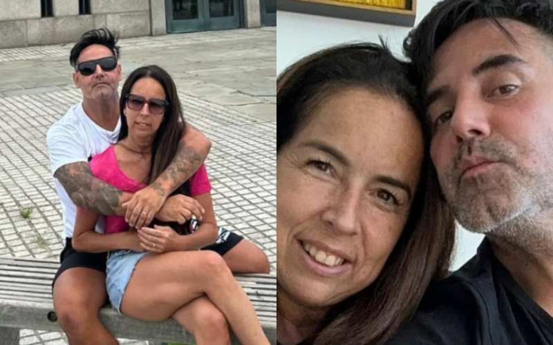 Fotos de Ronny y su pareja en Estados Unidos