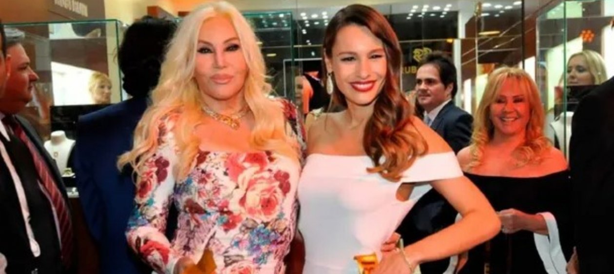 Aseguran que Pampita dará la exclusiva de su divorcio a Susana Giménez