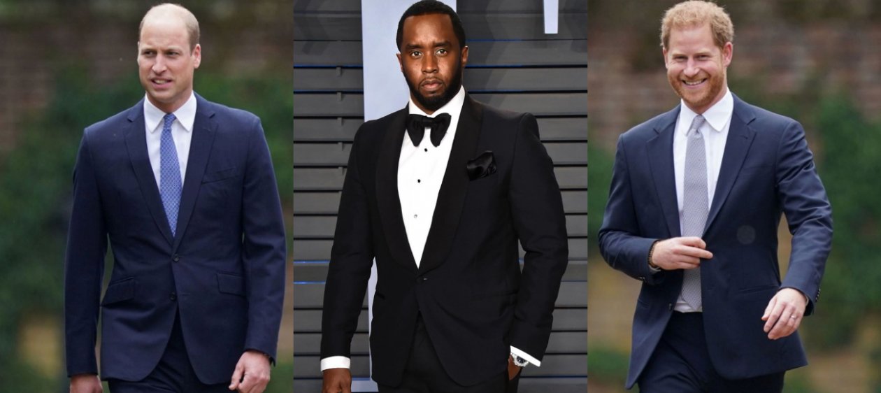 El día que Diddy Combs invitó a sus polémicas fiestas al príncipe William y a Harry