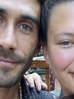 Pedro Astorga y Michelle Carvalho se reencuentran en Pucón: 