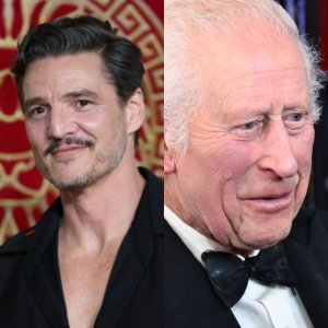 Pedro Pascal compartió con el rey Carlos III en la avant premiere de 