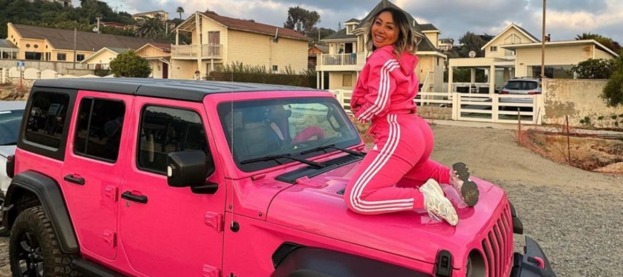 Naya Fácil sufrió el robo de su jeep rosado