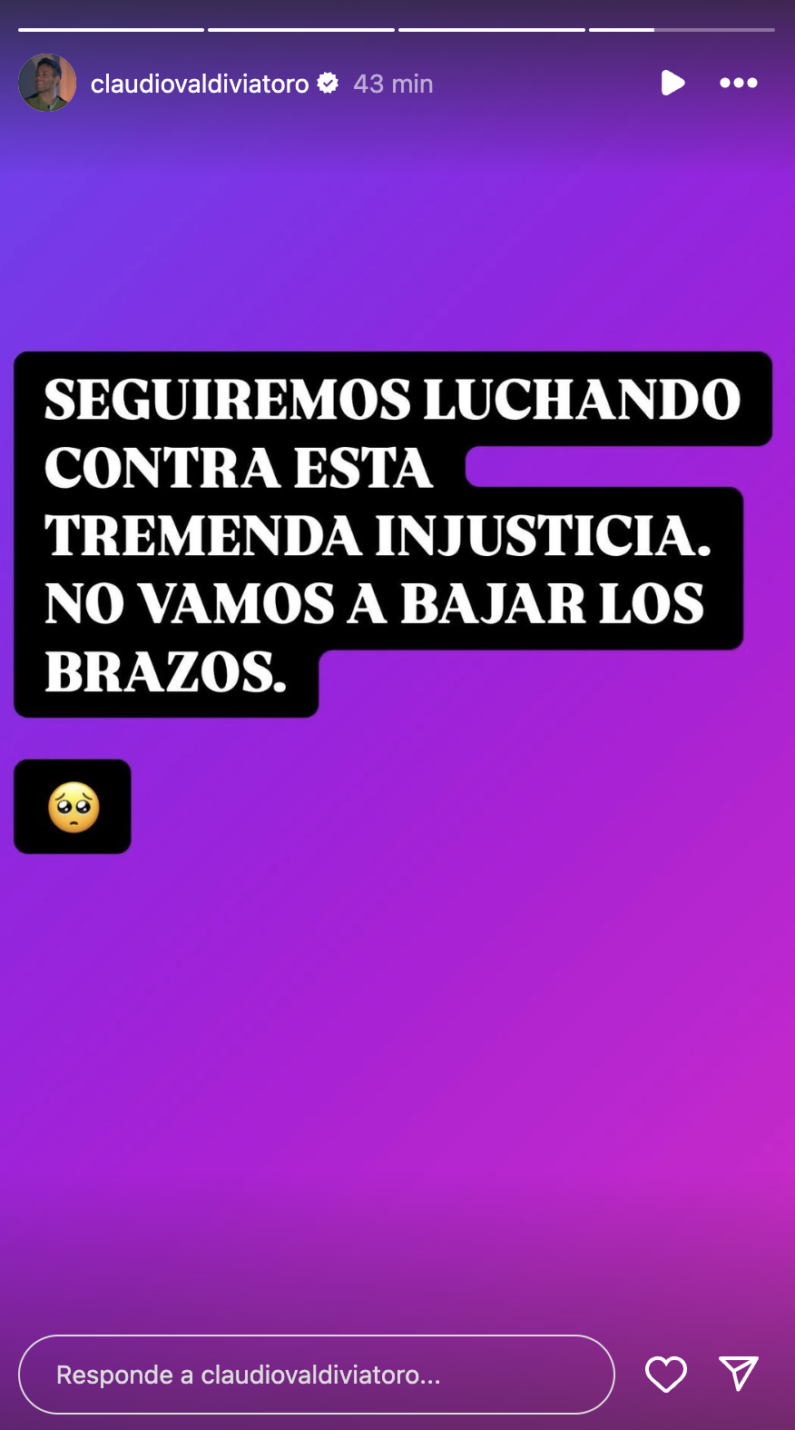 Historia de Claudio Valdivia donde emitió un comunicado tras saber que su hermano sigue en prisión preventiva 