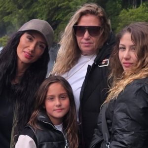 Pamela Díaz compartió registros de sus vacaciones en el sur de Chile junto a sus hijas, su yerno y Kanela