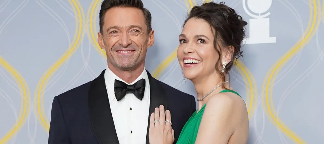 ¿Blanquearon su amor? Hugh Jackman y Sutton Foster ya son pareja