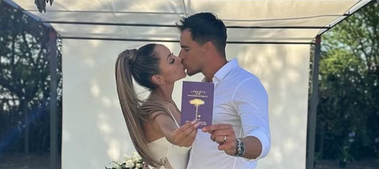 Camilo Huerta dedicó románticas palabras a Marité Matus en su aniversario de matrimonio