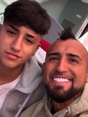 El cariñoso mensaje de Arturo Vidal a su hijo Alonso: 