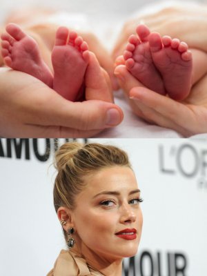 Amber Heard anuncia el nacimiento de sus gemelos: Agnes y Ocean
