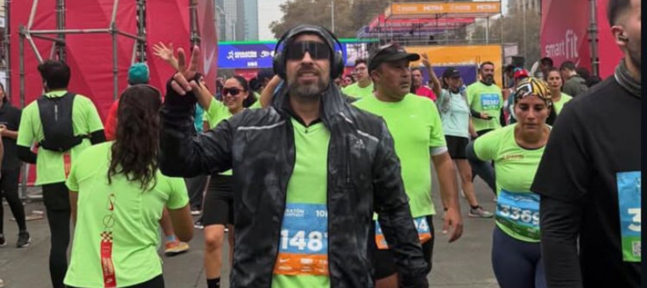 Jorge Valdivia se suma a la Maratón de Santiago: “se hizo por primera vez”