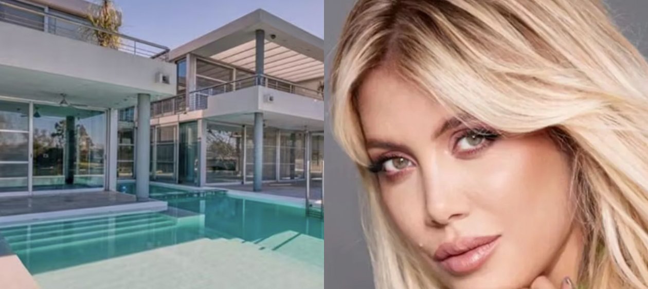 Wanda Nara celebra su nueva mansión de lujo