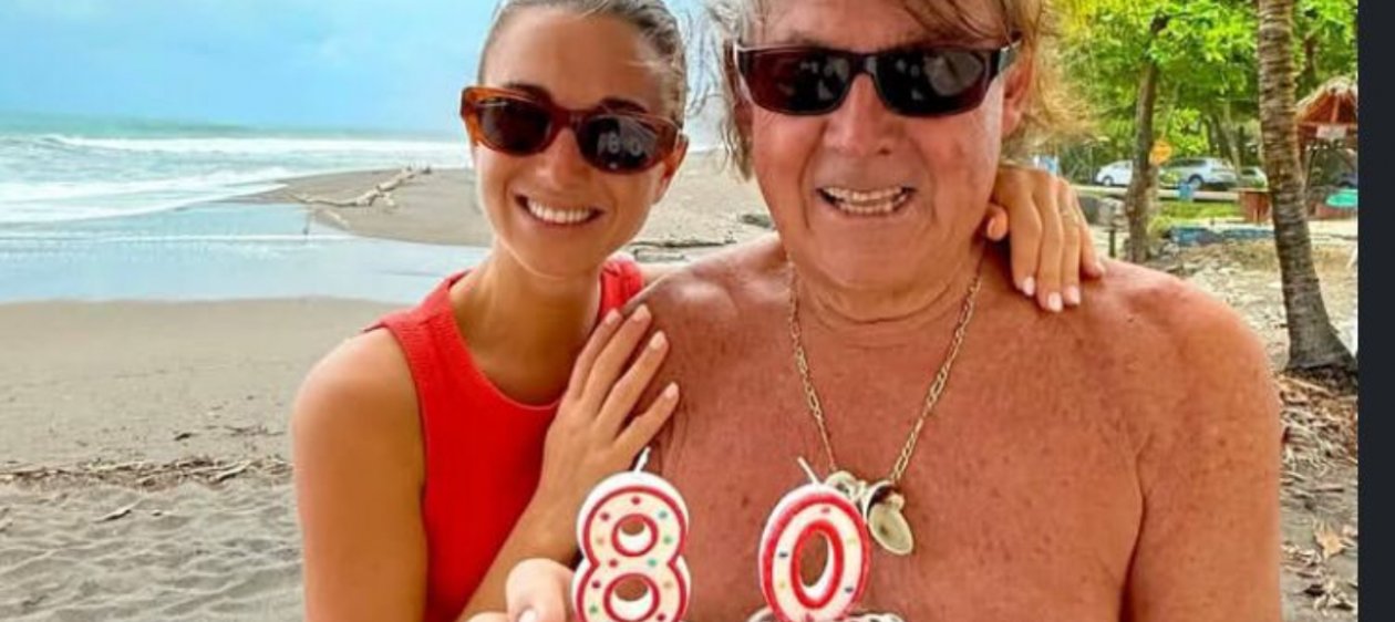 Tita Ureta celebra los 80 años de su padre Emeterio Ureta con emotivo mensaje