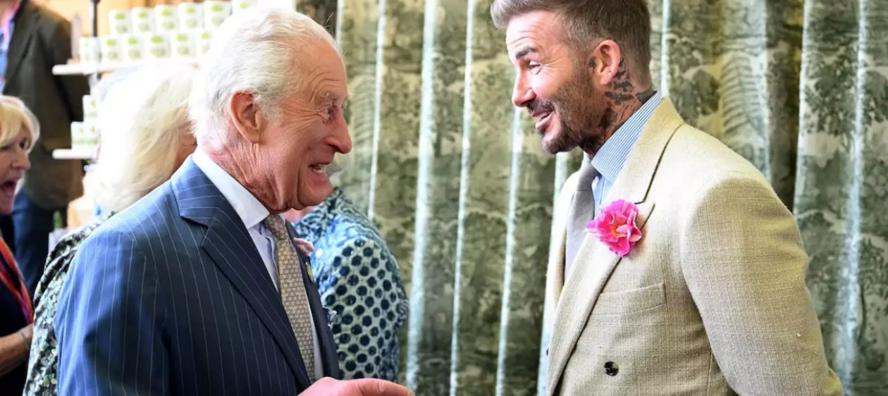 David Beckham será nombrado caballero por el rey Carlos III