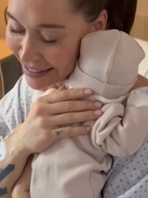 Vale Roth compartió cómo recibió su hija Antonia a su nueva hermana