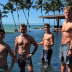 Cristián Sánchez sorprende con postales familiares desde Brasil y su hijo Facundo se roba todas las miradas