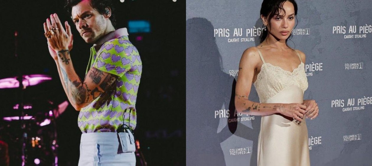 ¿Juntos? Surgen rumores de un romance entre Harry Styles y Zoe Kravitz