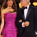 George y Amal Clooney protagonizan divertido momento en alfombra roja del Festival de Venecia