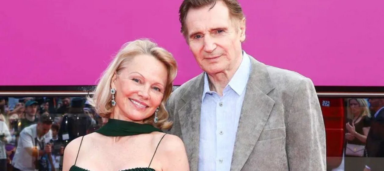 ¿Fue un engaño? Romance de Pamela Anderson y Liam Neeson era sólo marketing